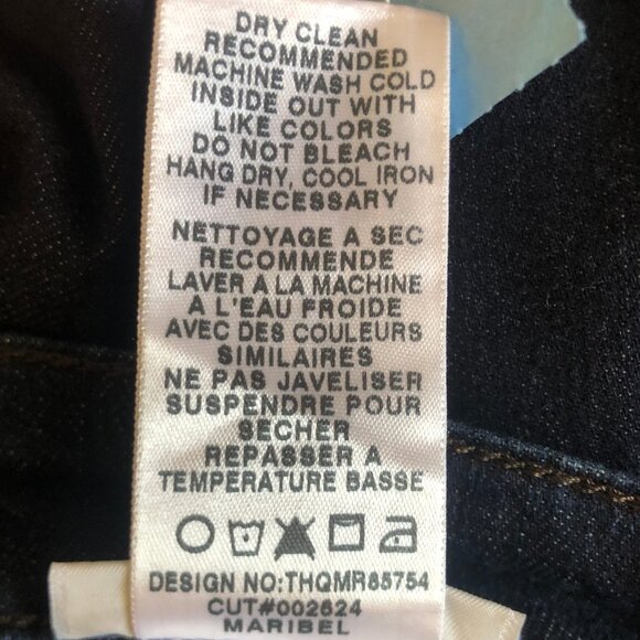 Joe's Jeans Flawless Charlie High Rise Skinnies in Maribel Dark Wash, sz 27 - Picture 15 of 15